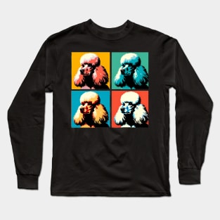 Poodle Pop Art - Dog Lover Gifts Long Sleeve T-Shirt